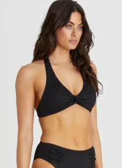 Tops^Aqua Blu Elleni Bikini Top Nero
