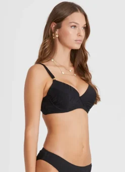 Tops^Aqua Blu Judy D/DD Cup Top Nero