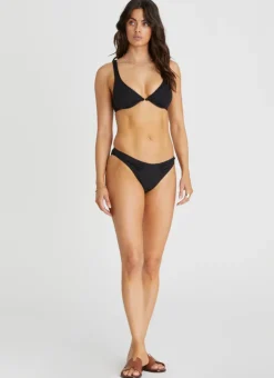 Tops^Aqua Blu Linda Bikini Top Nero