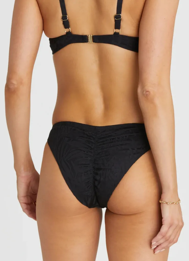 Bottoms^Aqua Blu Mila Cheeky Pant Nero