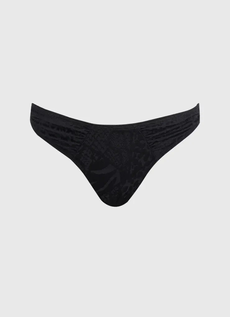 Bottoms^Aqua Blu Mila Cheeky Pant Nero