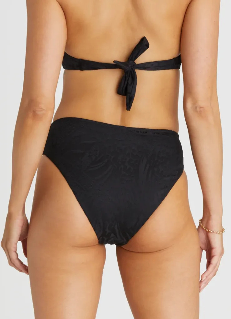Bottoms^Aqua Blu Penelope High Waist Pant Nero