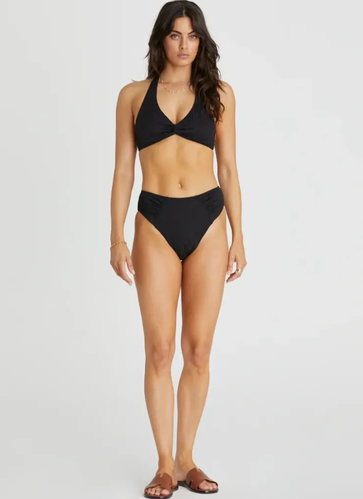 Bottoms^Aqua Blu Penelope High Waist Pant Nero