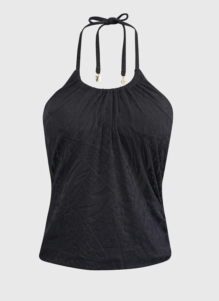 Singlet Tankini|Tops^Aqua Blu Remi Tankini Nero