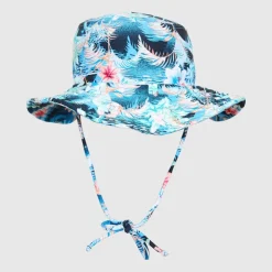 Shop Infants (00-2)^Aqua Blu Lycra Bucket Hat Oahu