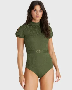 One Pieces^Aqua Blu Adria One Piece Olive