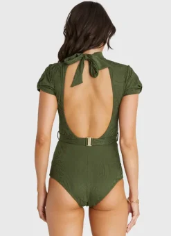 One Pieces^Aqua Blu Adria One Piece Olive