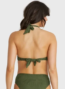 Tops^Aqua Blu Elleni Bikini Top Olive