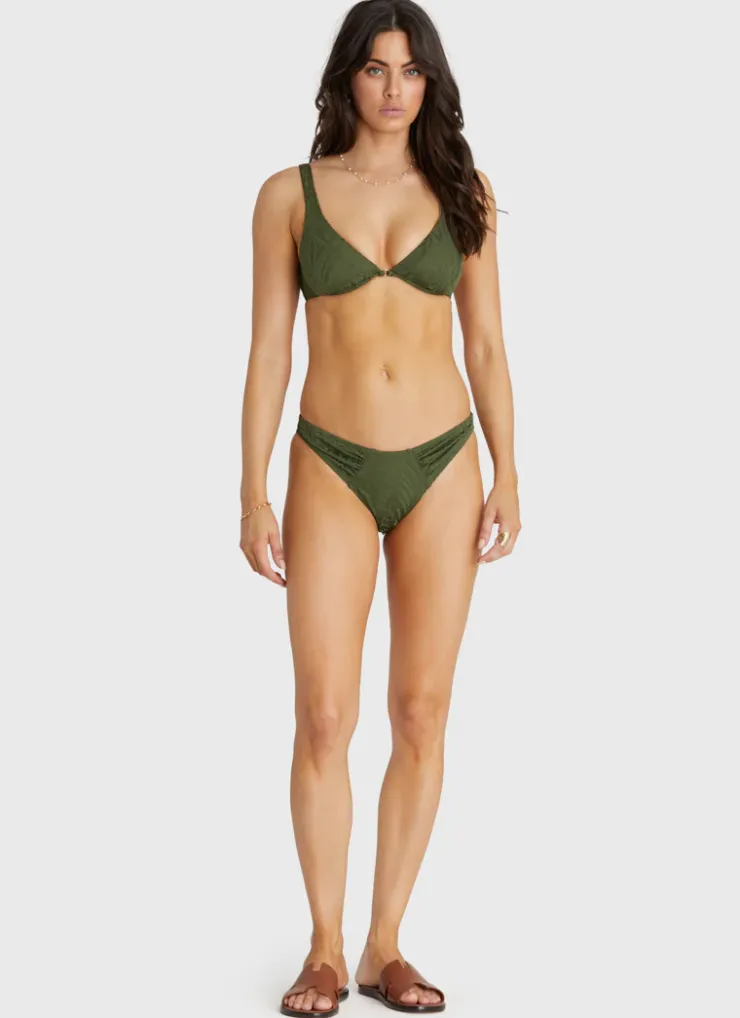Bottoms^Aqua Blu Mila Cheeky Pant Olive
