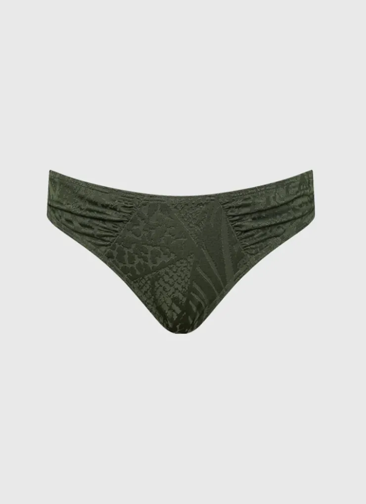 Bottoms^Aqua Blu Mila Cheeky Pant Olive