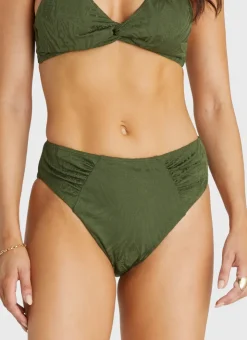 Bottoms^Aqua Blu Penelope High Waist Pant Olive