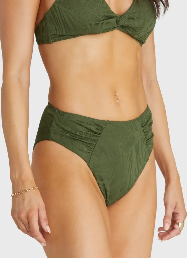 Bottoms^Aqua Blu Penelope High Waist Pant Olive