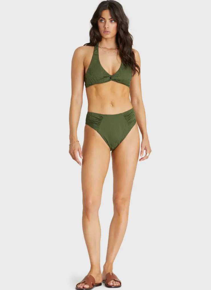 Bottoms^Aqua Blu Penelope High Waist Pant Olive