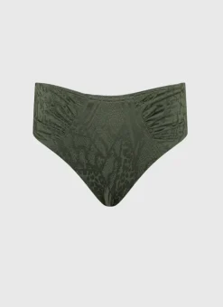 Bottoms^Aqua Blu Penelope High Waist Pant Olive