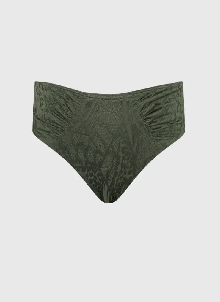 Bottoms^Aqua Blu Penelope High Waist Pant Olive