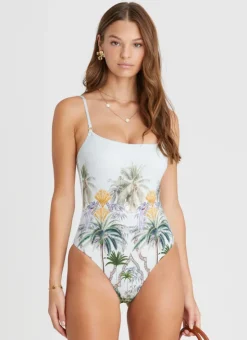 One Pieces^Aqua Blu Gabrielle DD/E One Piece Palmilla