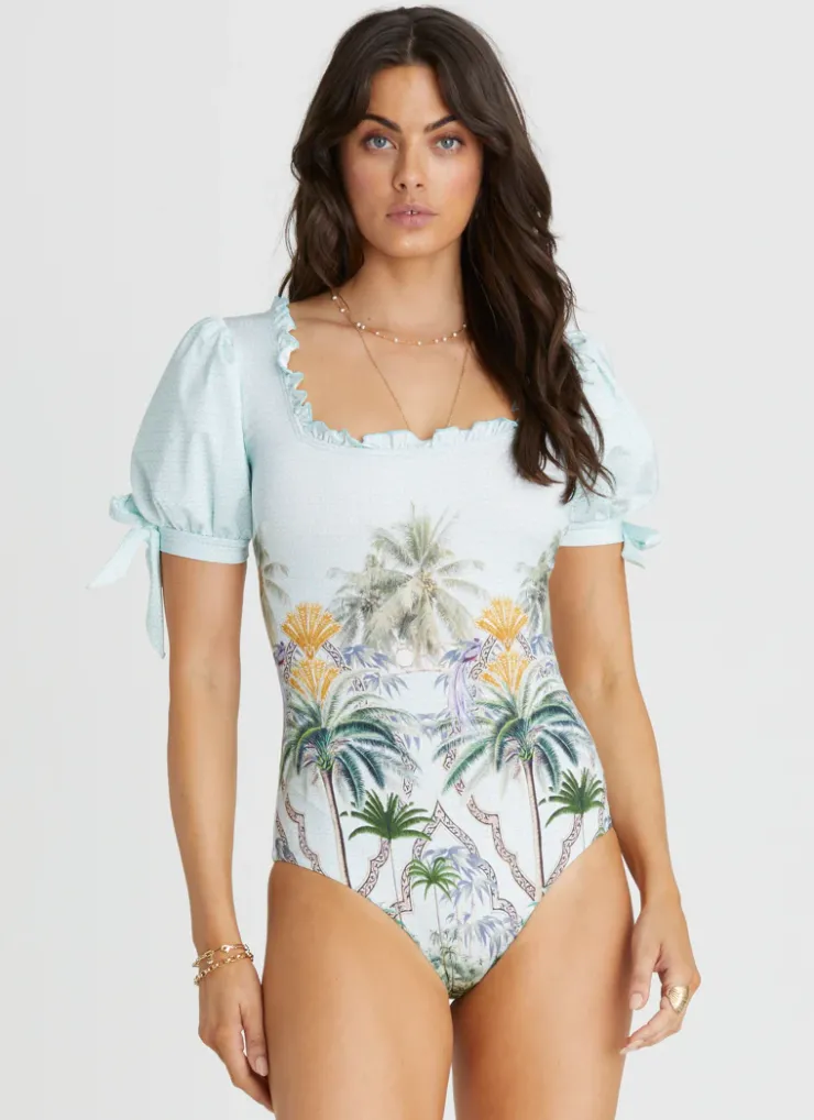 One Pieces^Aqua Blu Joanna One Piece Palmilla