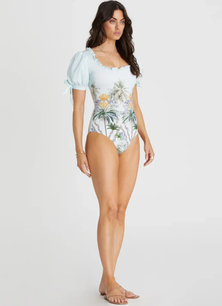 One Pieces^Aqua Blu Joanna One Piece Palmilla