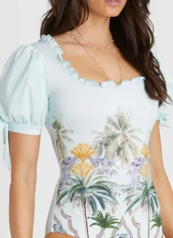 One Pieces^Aqua Blu Joanna One Piece Palmilla