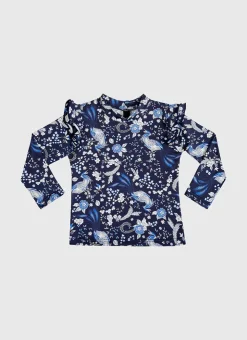 Shop Infants (00-2)|Rashies^Aqua Blu Long Sleeve Rash Vest Peregrine