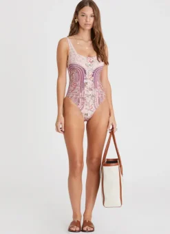 One Pieces^Aqua Blu Vero DD/E Cup One Piece Periwinkle