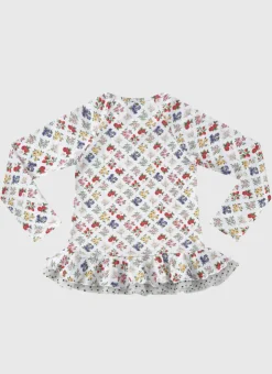 Shop Juniors (3-7)|Rashies^Aqua Blu Long Sleeve Rash Vest (SAMPLE) Petit Four
