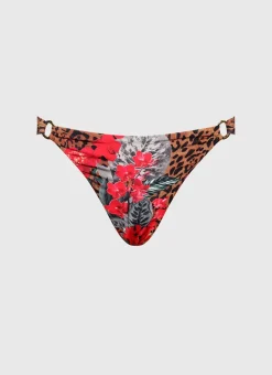 Bottoms^Aqua Blu Alexis Cheeky Pant Poppy