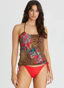 Singlet Tankini|Tops^Aqua Blu Remi Tankini Poppy