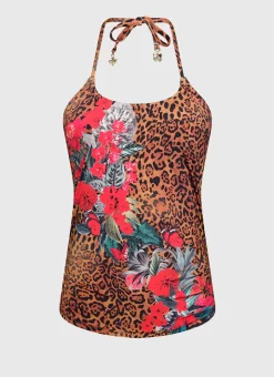 Singlet Tankini|Tops^Aqua Blu Remi Tankini Poppy