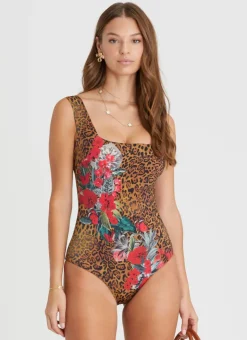 One Pieces^Aqua Blu Vero DD/E Cup One Piece Poppy