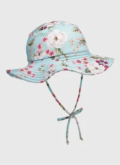 Shop Infants (00-2)|Hats^Aqua Blu Lycra Hat Primrose