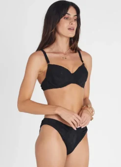 Bottoms^Aqua Blu Raven Mila Cheeky Pant Black