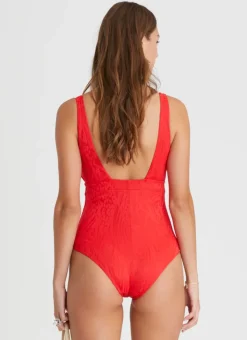 One Pieces^Aqua Blu Alana DD/E Cup One Piece Rossa