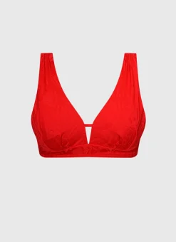 Tops^Aqua Blu Celeste D/DD Cup Top Rossa