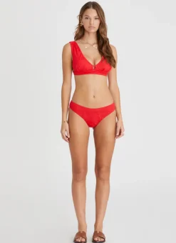 Bottoms^Aqua Blu Charlize Classic Pant Rossa