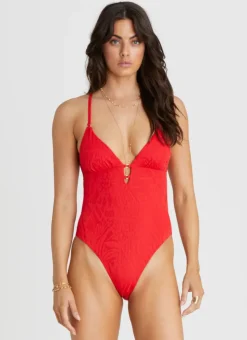 One Pieces^Aqua Blu Michelle One Piece Rossa