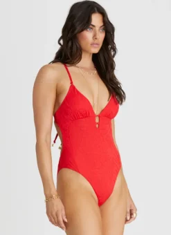 One Pieces^Aqua Blu Michelle One Piece Rossa