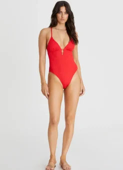 One Pieces^Aqua Blu Michelle One Piece Rossa