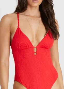 One Pieces^Aqua Blu Michelle One Piece Rossa