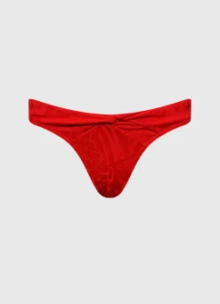 Bottoms^Aqua Blu Presley Cheeky Pant Rossa