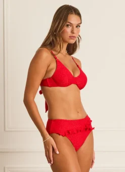Tops^Aqua Blu Reign D/DD Cup Top Rouge
