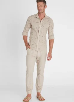 Bottoms|Bottoms^Aqua Blu Sandstone Caleb Pants