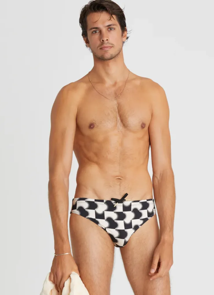 Racer Briefs^Aqua Blu Racer Briefs Solaris