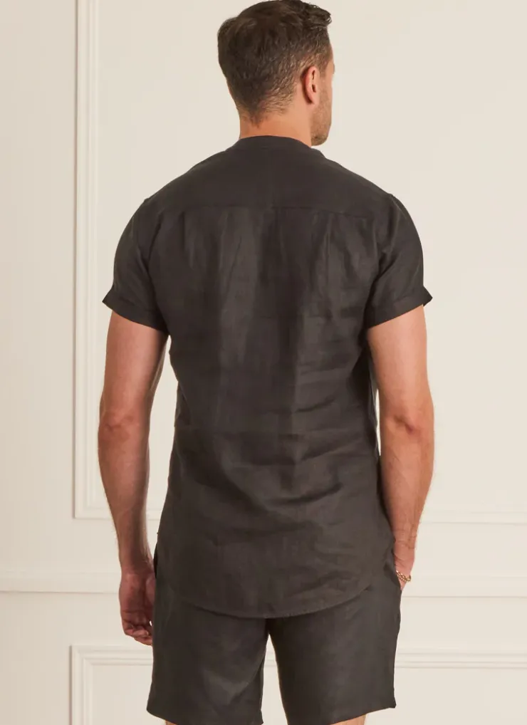 Tops|Tops^Aqua Blu Aaron Shirt Sparrow