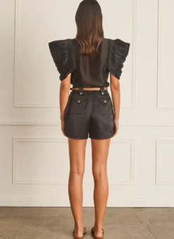 Bottoms^Aqua Blu Kelly Shorts sparrow