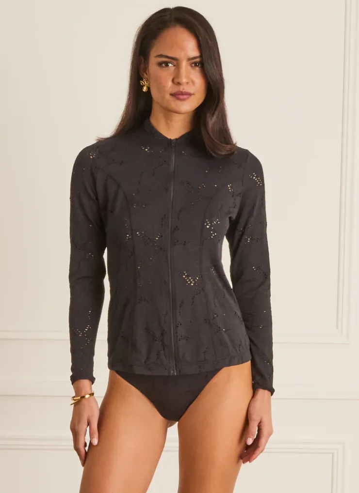 Rash Guards^Aqua Blu Lyla Rash Guard Sparrow