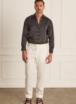 Bottoms|Bottoms^Aqua Blu Starling Jake Pants Blanca