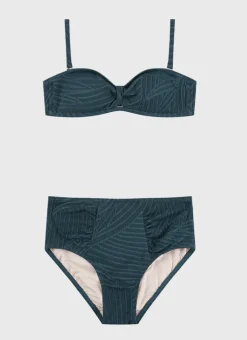 Shop Teens (8-16)|Sets^Aqua Blu Stepping Stones Bandeau Bikini Set