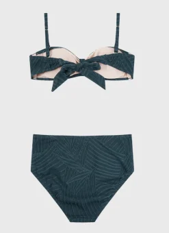 Shop Teens (8-16)|Sets^Aqua Blu Stepping Stones Bandeau Bikini Set