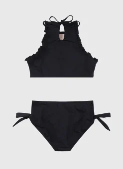 Shop Teens (8-16)|Sets^Aqua Blu Stepping Stones Halter Neck Bikini Set
